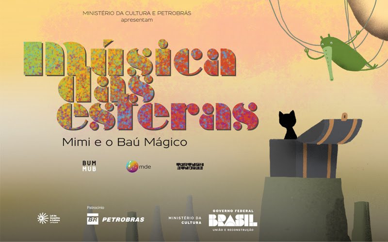 “Música das Esferas” com Mimi: Uma Expedição Animada de Encantamento e Sensibilização Musical