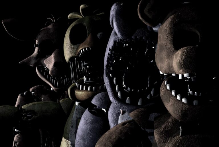 Withered Animatronics de Five Nights at Freddy's 2