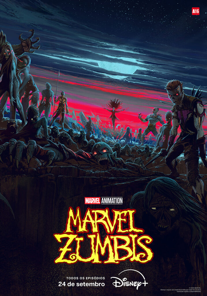 Pôster Oficial de 'Marvel Zumbis'