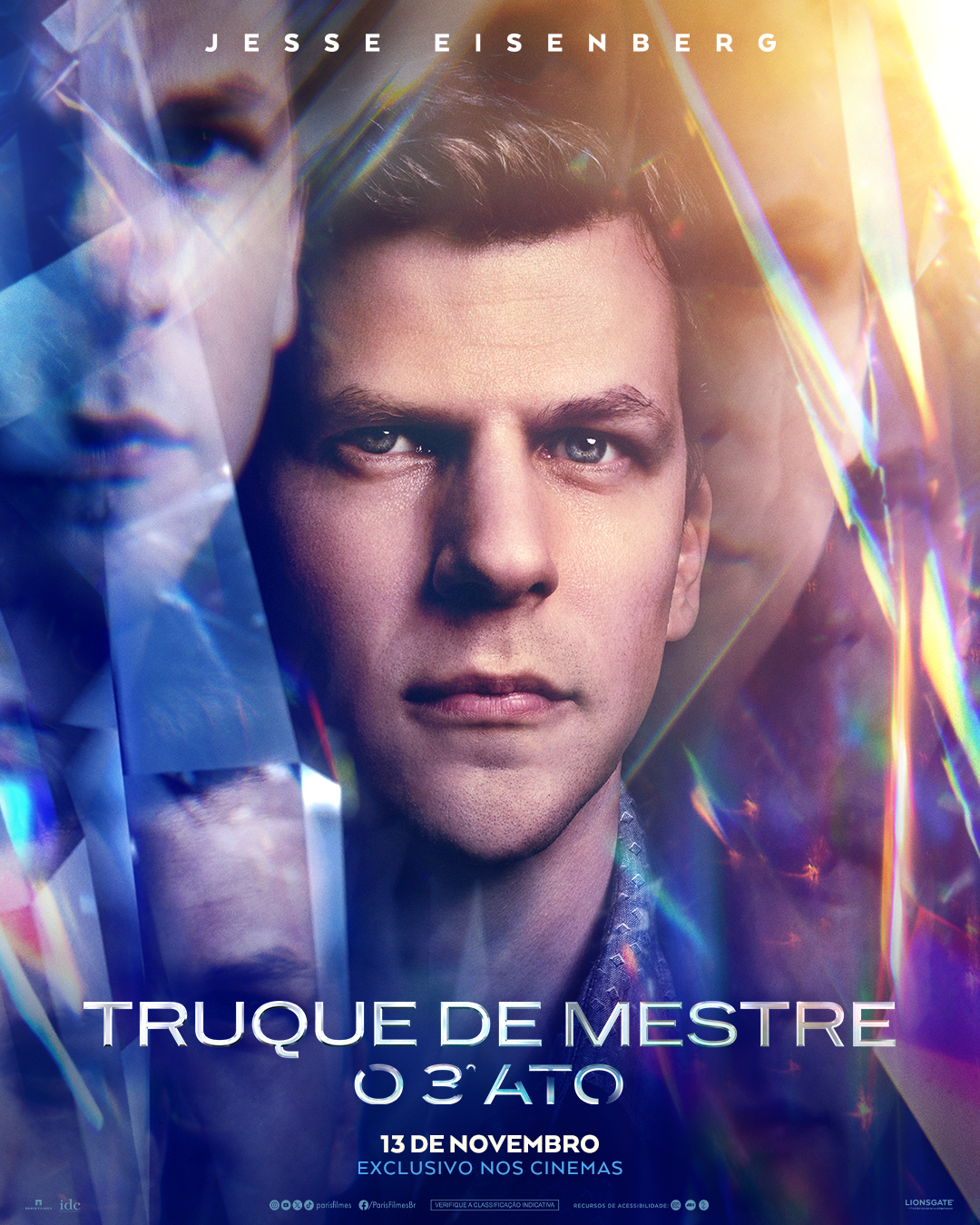 Jesse Eisenberg em 'Truque de Mestre'