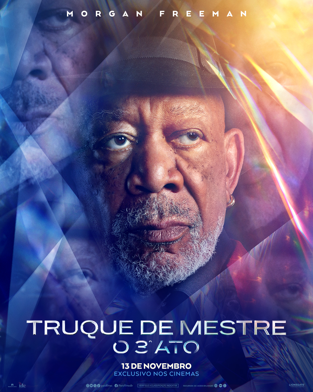 Morgan Freeman em 'Truque de Mestre'