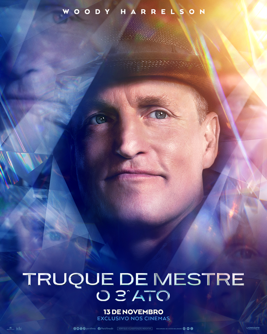 Woody Harrelson em 'Truque de Mestre'