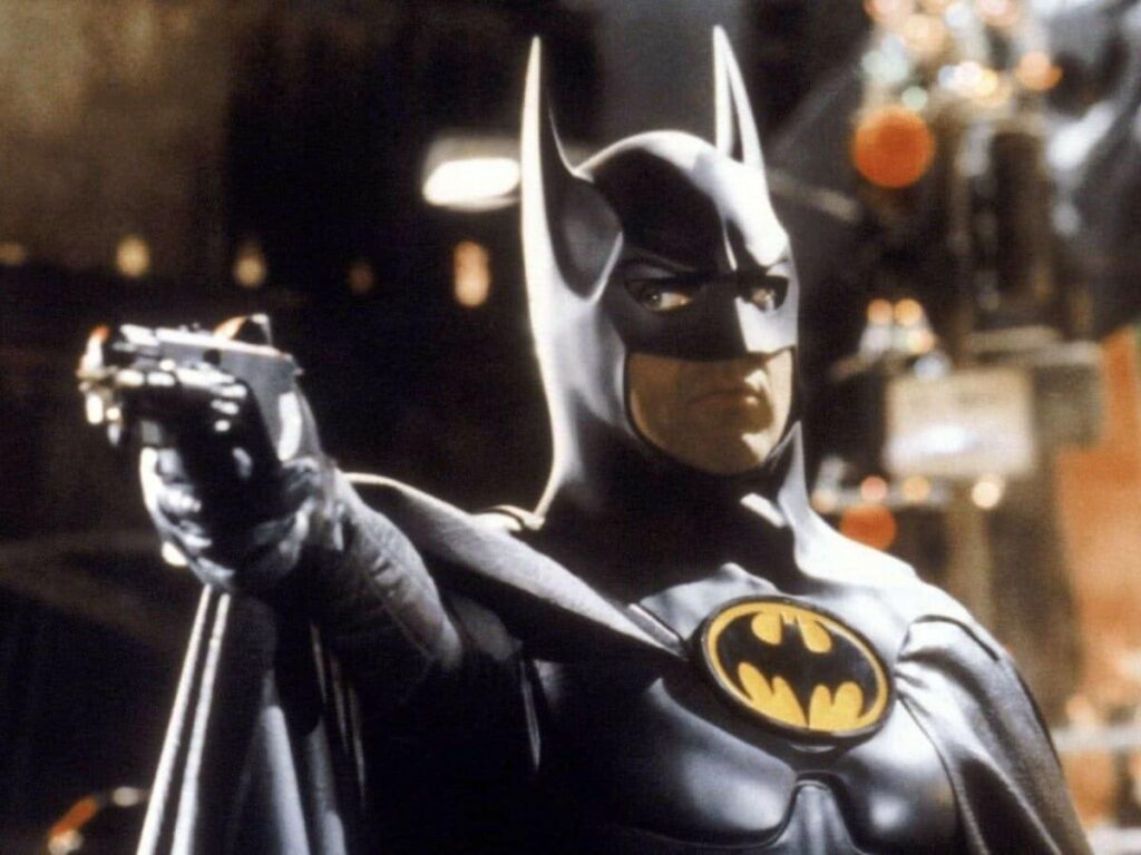 Michael Keaton em 'Batman' e 'Batman: O Retorno' (1989 - 1992)