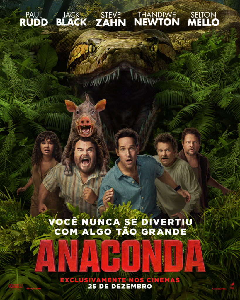 Pôster Oficial Brasileiro de 'Anaconda'