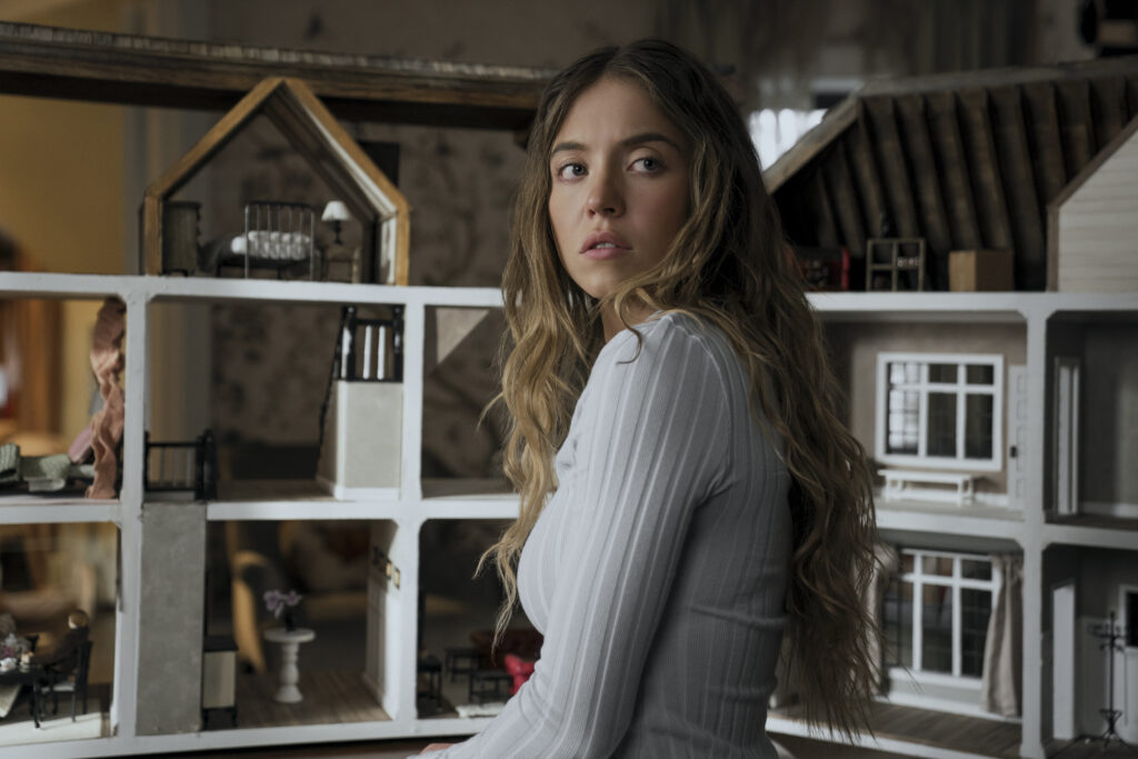 Sydney Sweeney é Millie Calloway em 'A Empregada'. Foto: Daniel McFadden/Lionsgate