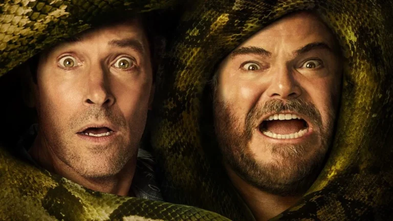 Banner de 'Anaconda' com Jack Black e Paul Rudd
