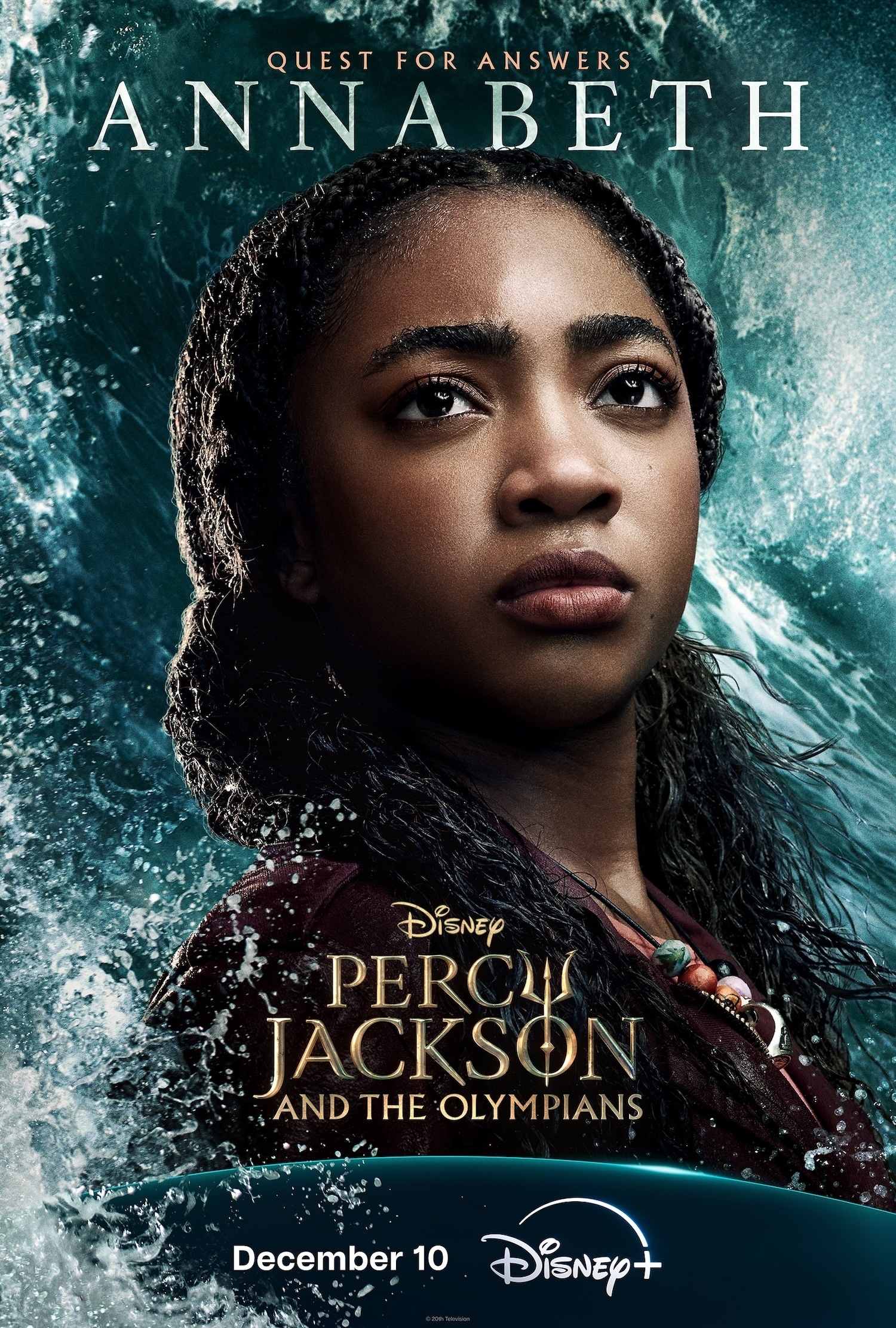 Pôster individual de Annabeth (Leah Sava Jeffries)